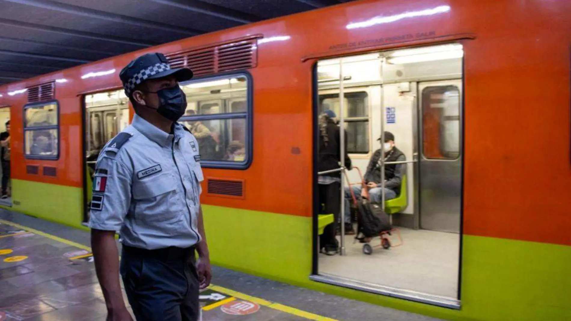 Metro y Guardia Nacional